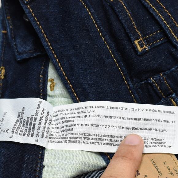 Hollister Women's Cotton Blend Blue Size 0R 24/31 Super Skinny Jeans Zip Solid - Picture 8 of 8